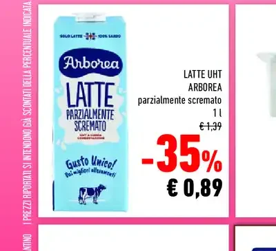 Latte UHT Arborea