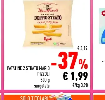 Patatine 2 strato Mario Pizzoli