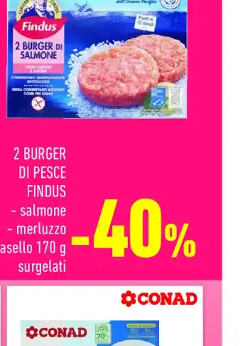 Filetti di pesce Conad