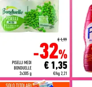 Piselli medi Bonduelle