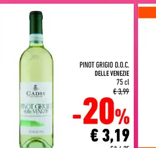 Pinot Grigio D.O.C. delle Venezie