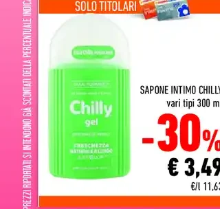 Sapone intimo Chilly