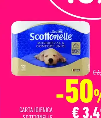 Carta igienica Scottonelle