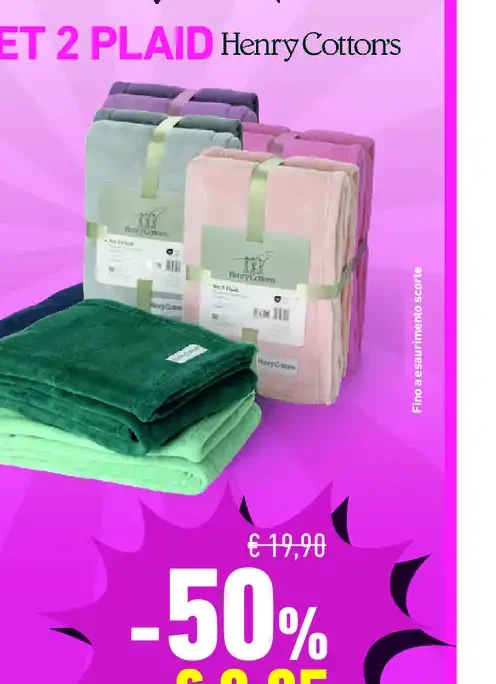 Set 2 plaid Henry Cotton's