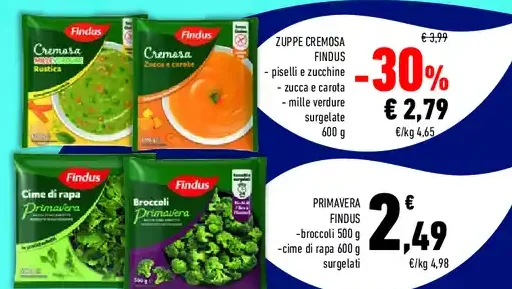 Zuppe cremose surgelate