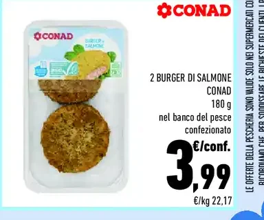 2 burger di salmone