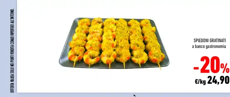 Spiedoni gratinati