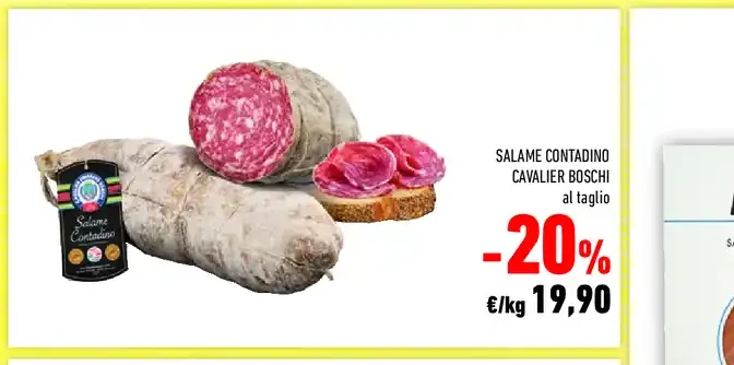 Salame contadino Cavalier Boschi