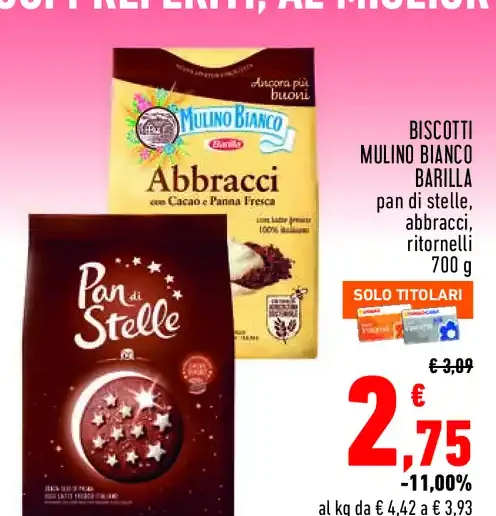 Biscotti Mulino Bianco Barilla