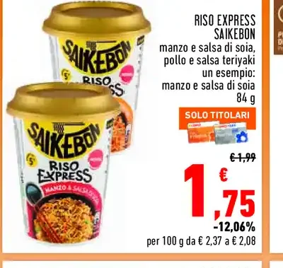 Riso express Saikebon