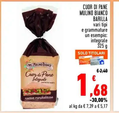 Cuor di Pane Mulino Bianco