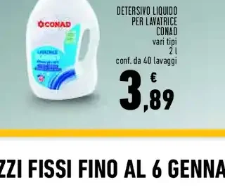 Detersivo liquido per lavatrice