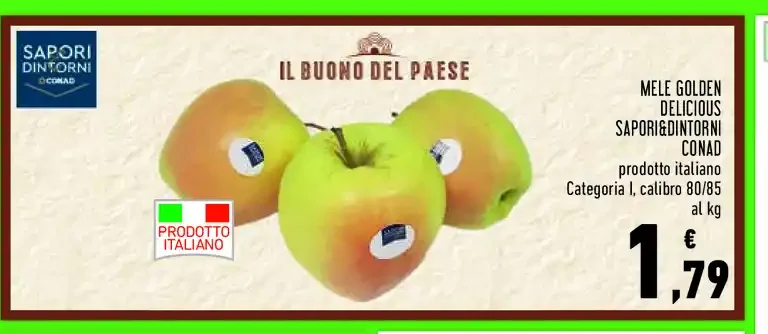 Mele Golden Delicious