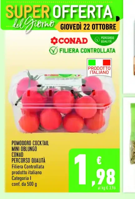 Pomodoro cocktail mini oblunga