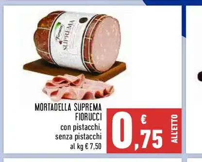 Mortadella Suprema Fiorucci