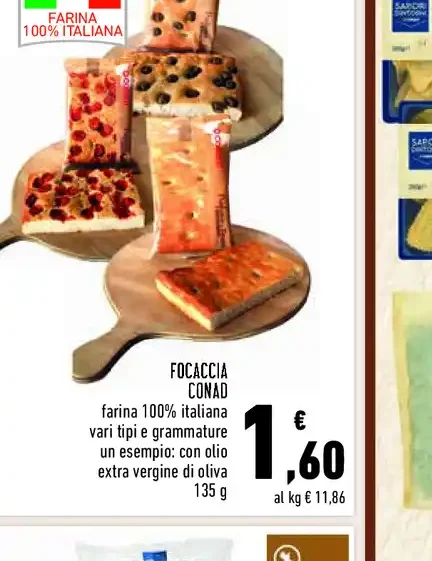 Focaccia Conad