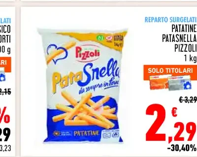 Patatine Pizzoli