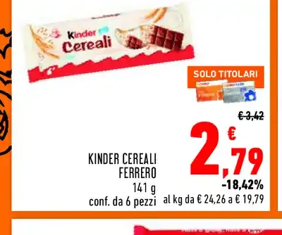 Kinder Cereali