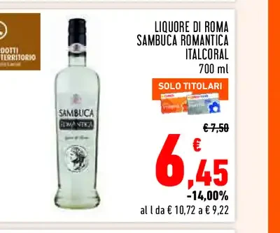 Sambuca Romantica Italcor