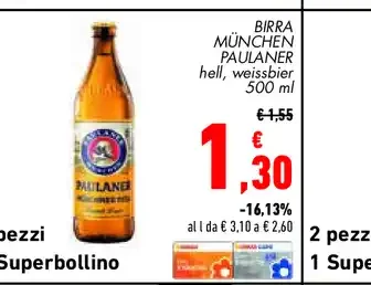 Birra Münchner Paulaner