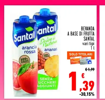 Bevanda a base di frutta Santal