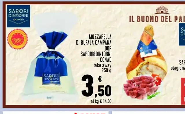 Mozzarella di bufala campana DOP