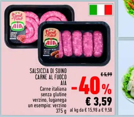 Salsiccia di suino