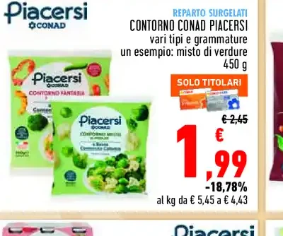 Contorno misto di verdure