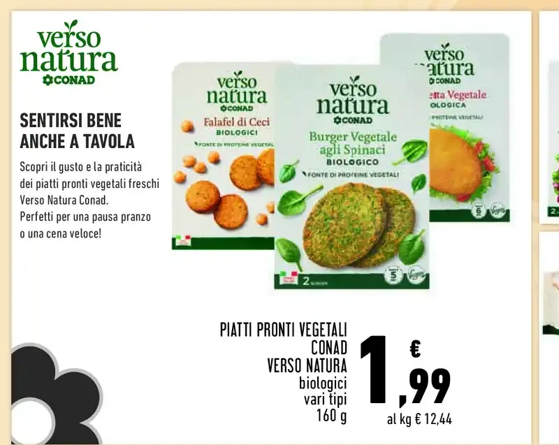Piatti pronti vegetali