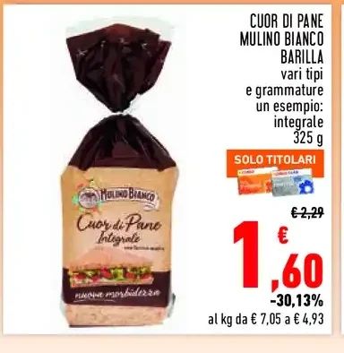 Cuor di pane Mulino Bianco