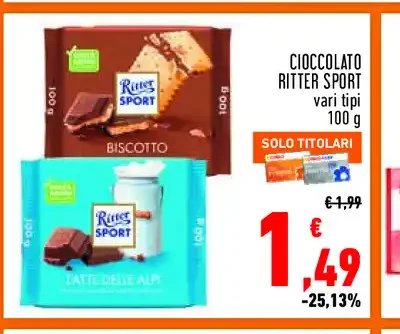 Cioccolato Ritter Sport