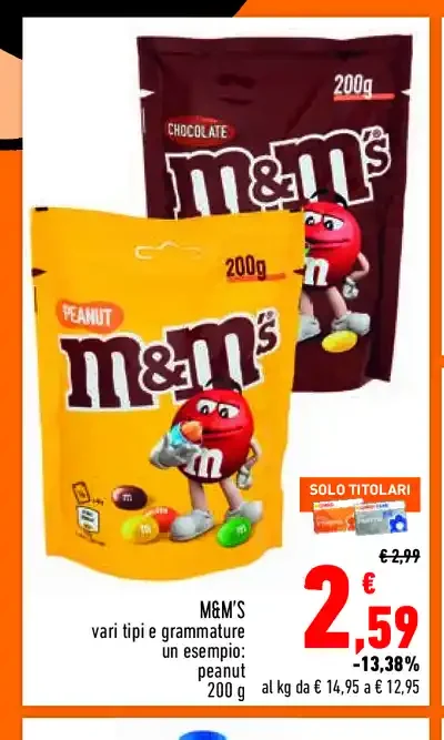 M&M's