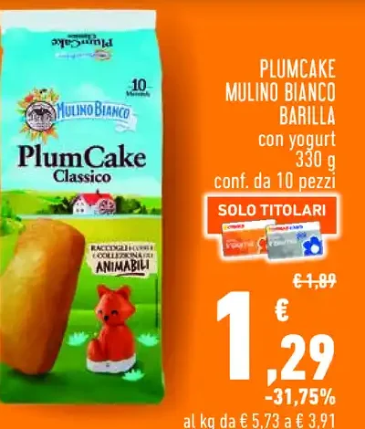 PlumCake Mulino Bianco Barilla