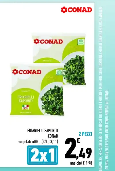 Friarielli saporiti Conad