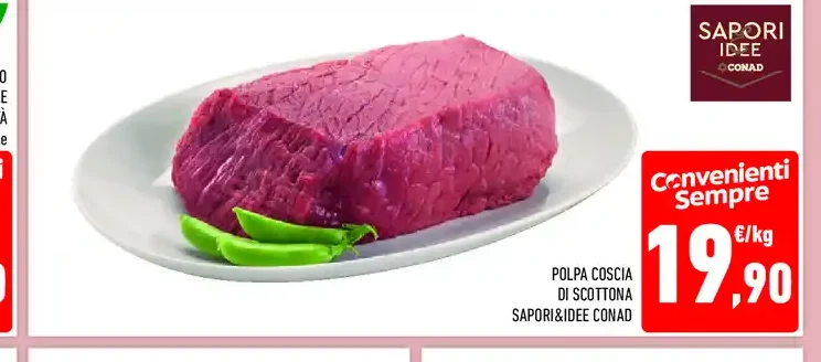 Polpa coscia di scottona
