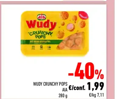 Wudy Crunchy Pops Aia