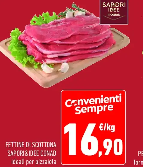Fettine di scottona Sapori&Idee Conad