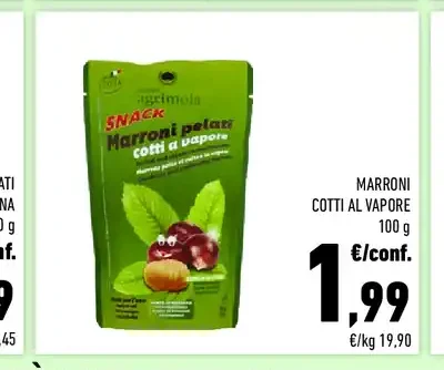 Marroni cotti al vapore