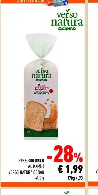 Pane biologico al kamut