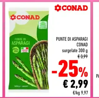 Punte di asparagi Conad