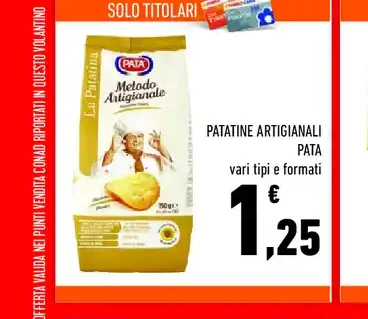 Patatine artigianali