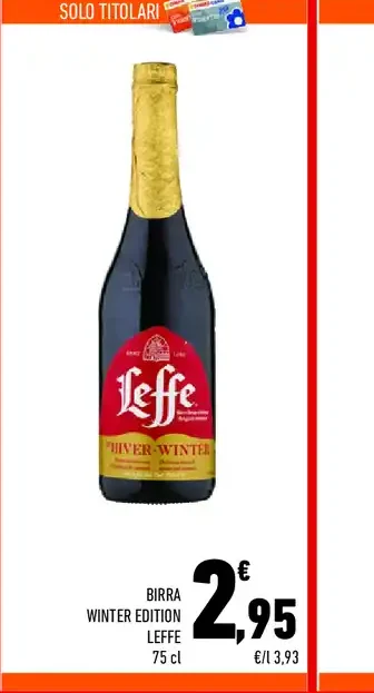 Birra Winter Edition Leffe