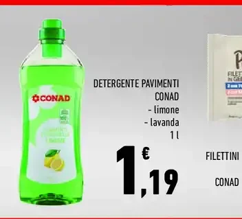 Detergente pavimenti Conad