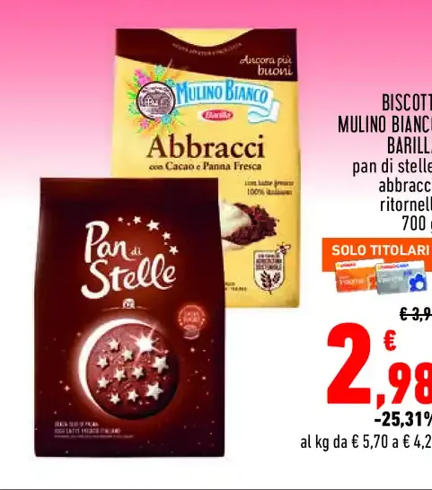 Biscotti Mulino Bianco Barilla