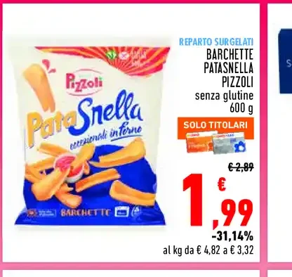 Barchette Patasnella Pizzoli