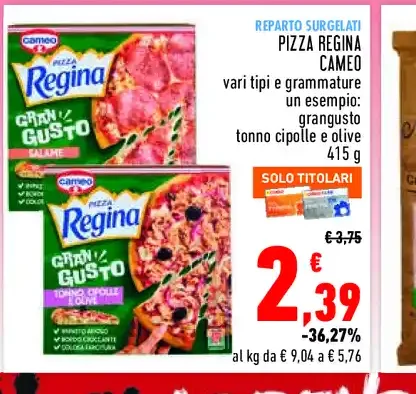 Pizza Regina Cameo