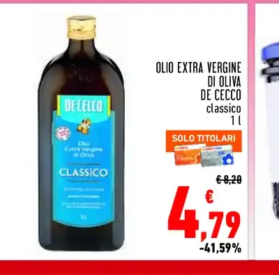 Olio extravergine di oliva De Cecco
