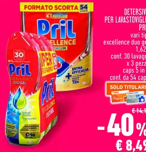 Detersivo lavastoviglie Pril