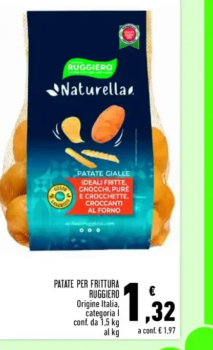 Patate per frittura