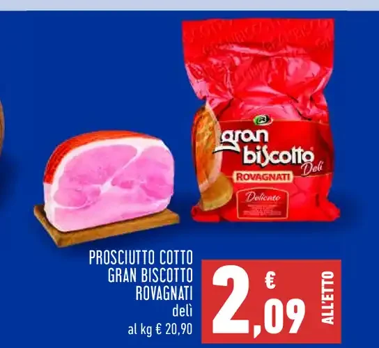 Prosciutto cotto Gran Biscotto